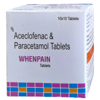 Whenpain  Tab 10x10 (aceclofenac 100mg + paracetamol 325mg )