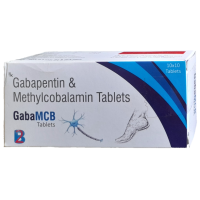 GabaMCB 100 (Gabapentin 100 +Methylcobalamine 500mcg tablets) 10x10