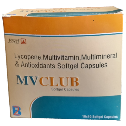 MVclub (Lycopene multivitamin minerals ) capsules 10x10